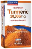 Lamberts Turmeric 20,000mg Extract ( 60 Tablets ) # 8571