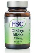FSC Ginkgo Biloba 500mg # 60 Tablets