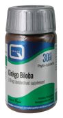 Quest Vitamins - Standardised Ginkgo Biloba 150mg Extract (30 Capsules)